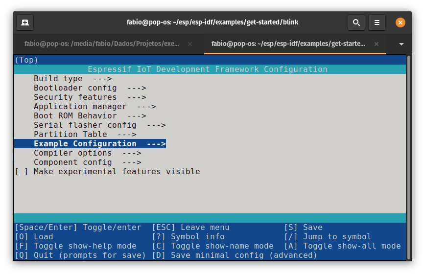 menuconfig