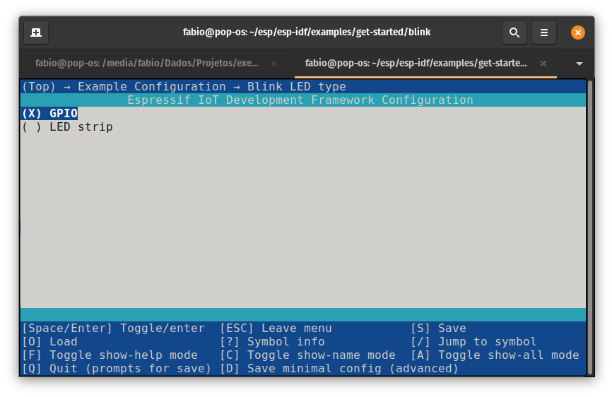 menuconfig
