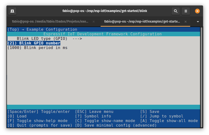menuconfig